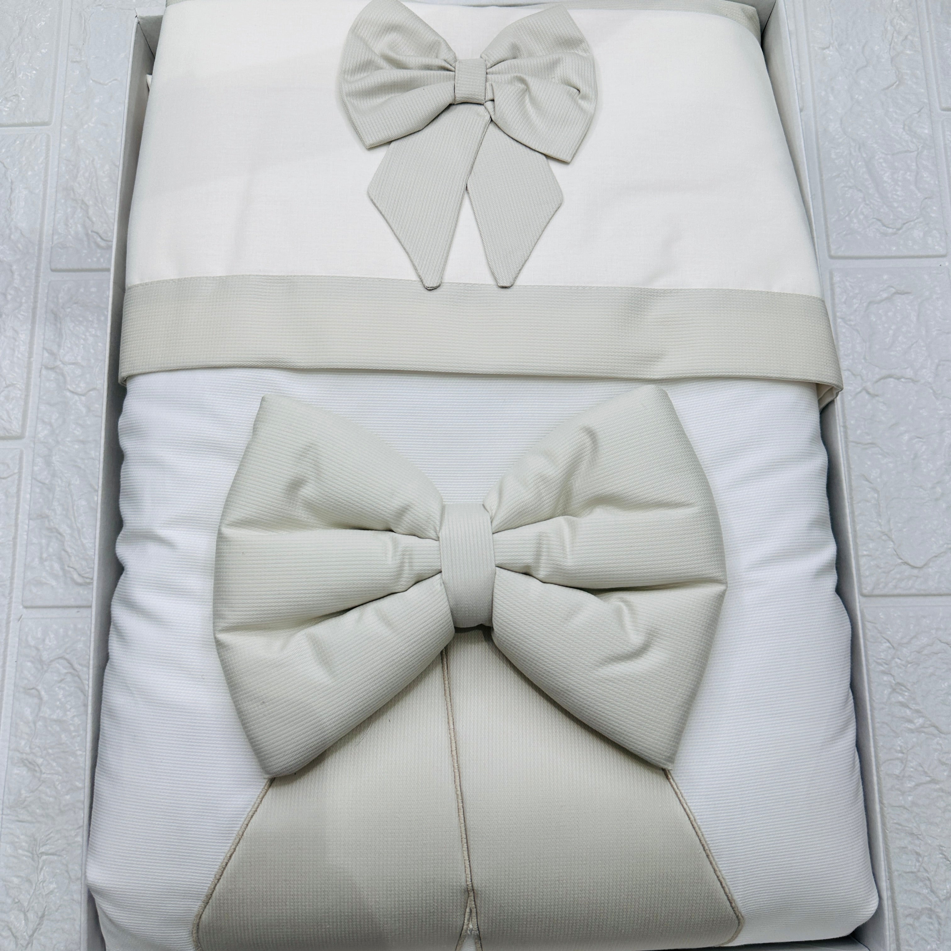 Set completo carrozzina Fiocco Tortora