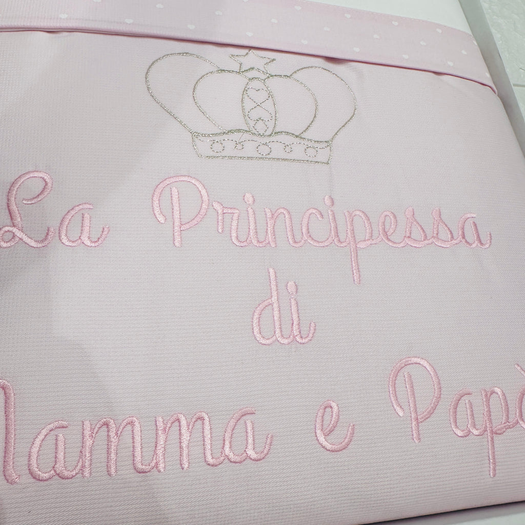 Set completo carrozzina principessa rosa