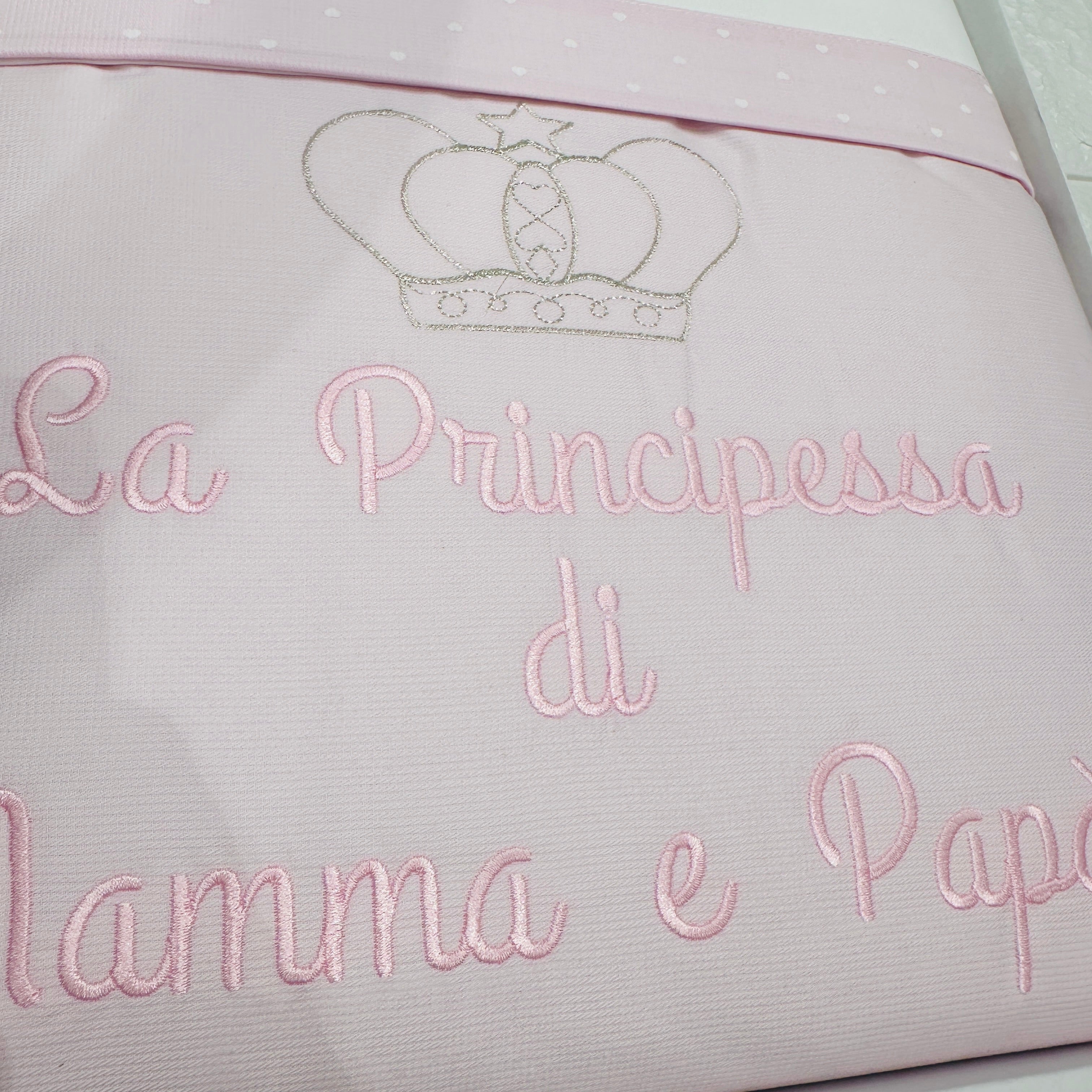 Set completo carrozzina principessa rosa
