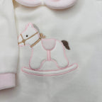 Tutina ciniglia Cavallo rosa 30412