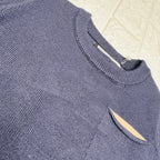Maglioncino taschino blu