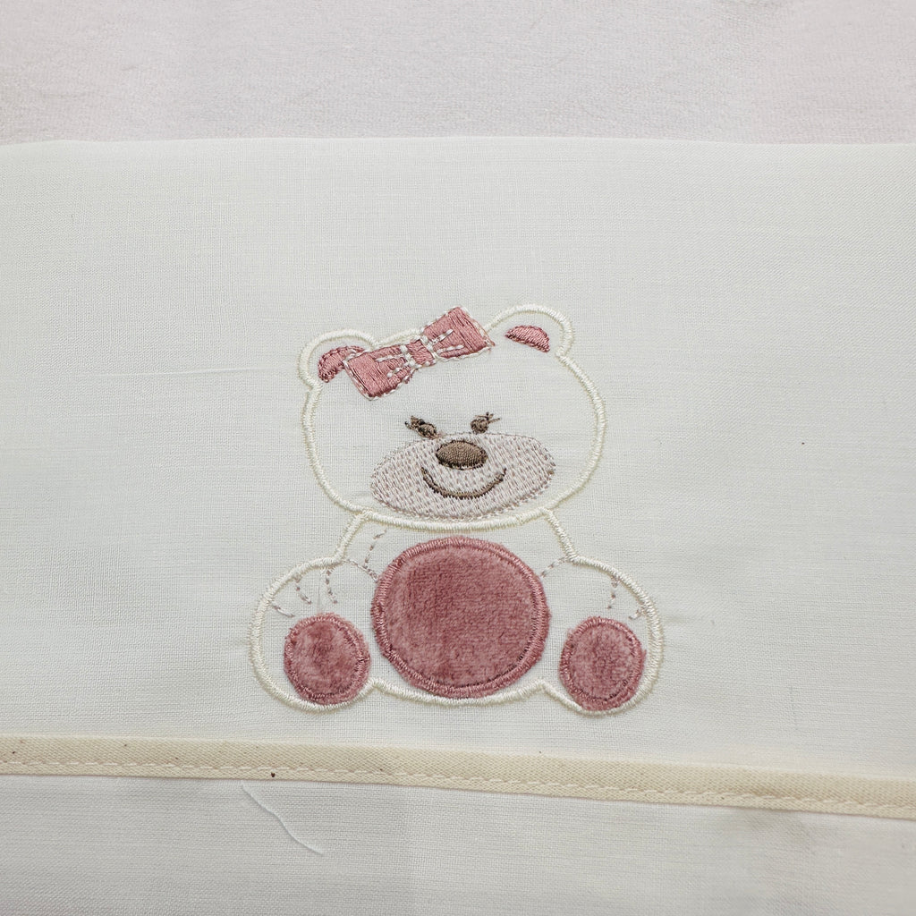 Set nascita ciniglia Orsetta rosa antico