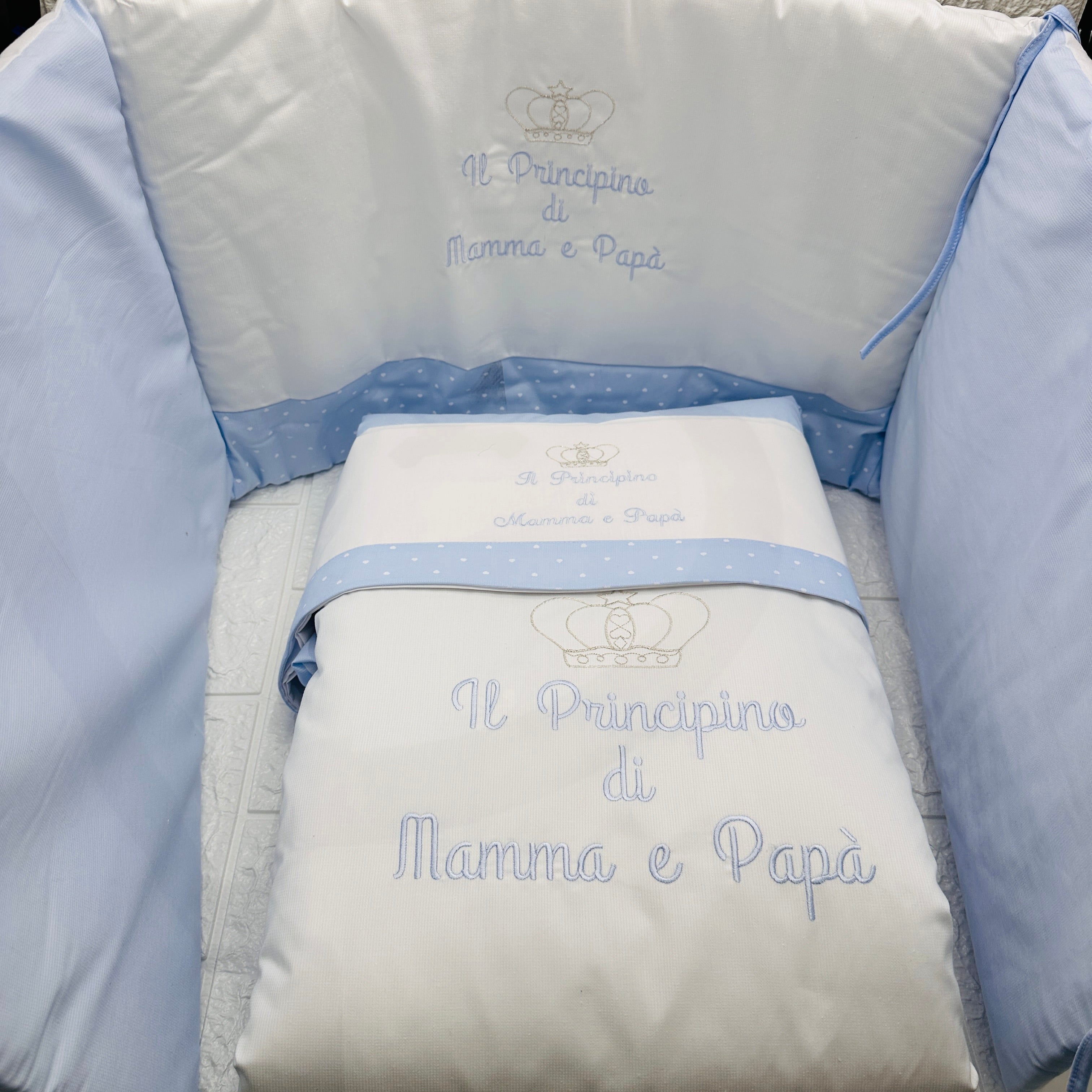 Set completo culla  principino