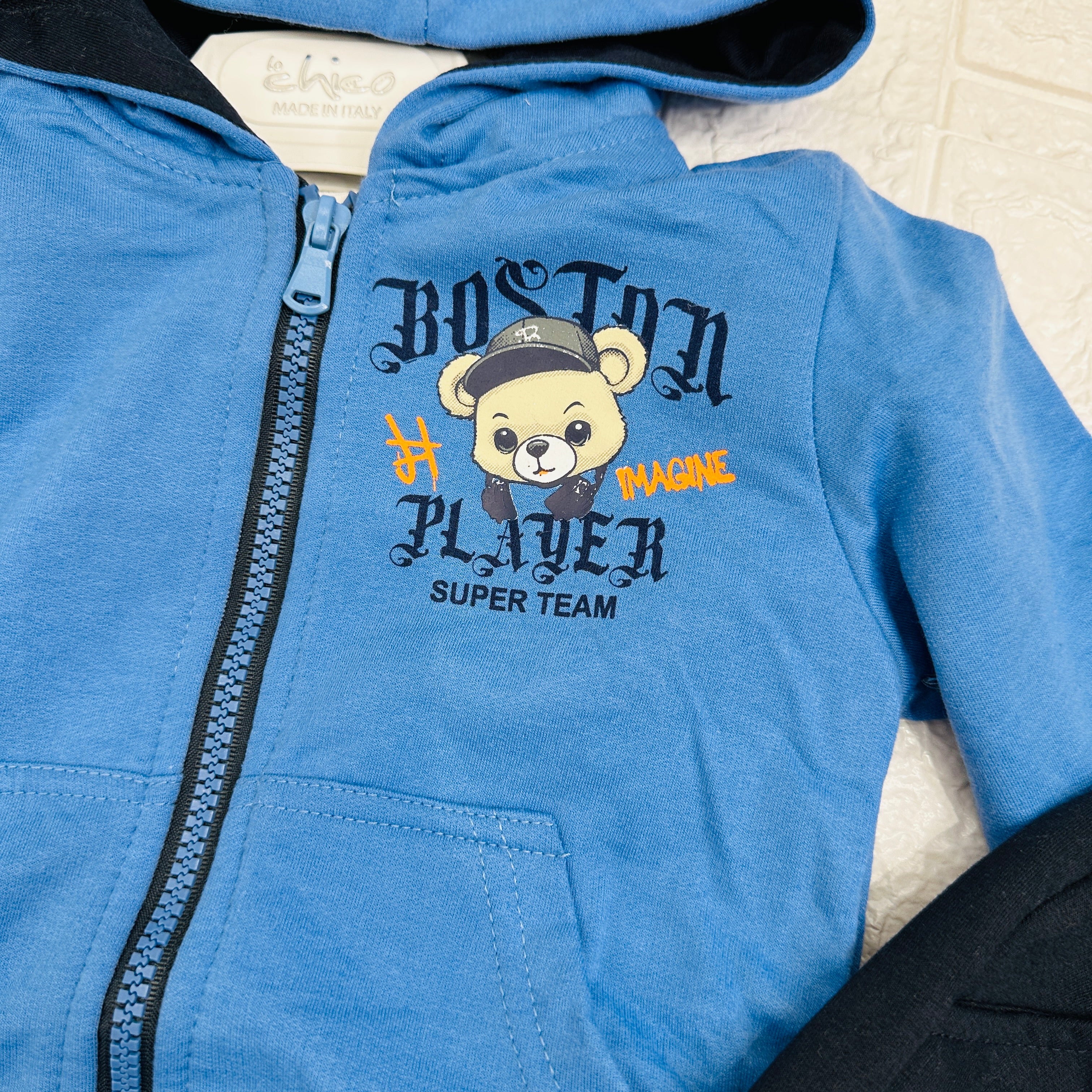 Tuta Boston orso Blu