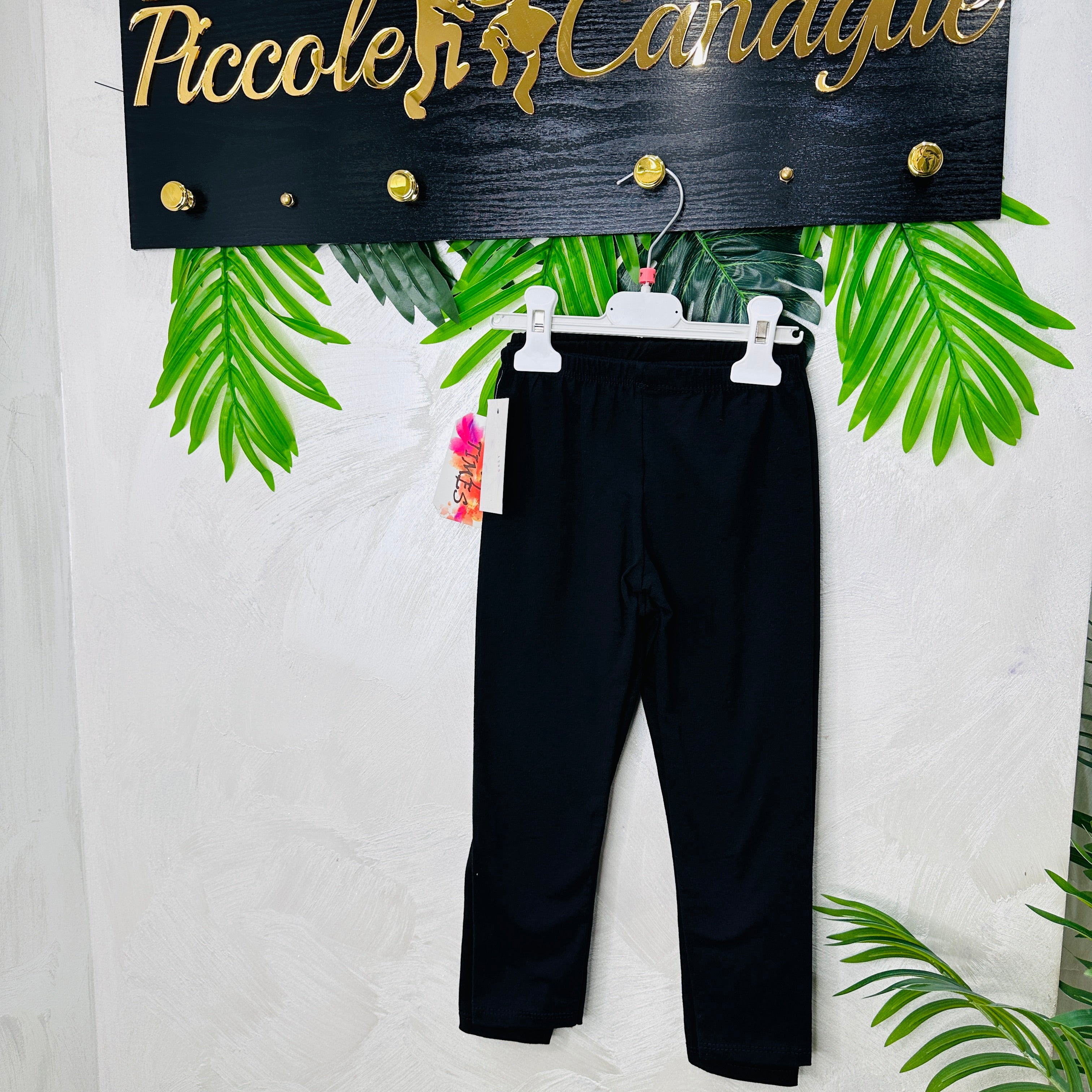 Leggins Nero Cotone