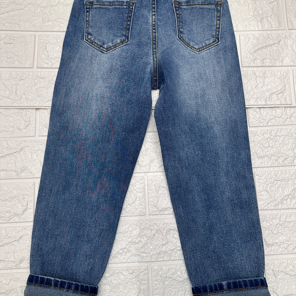 Jeans Bimba Cuore Animalier