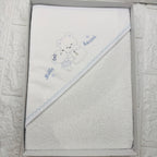 Accappatoio neonato celeste ARTAT001150