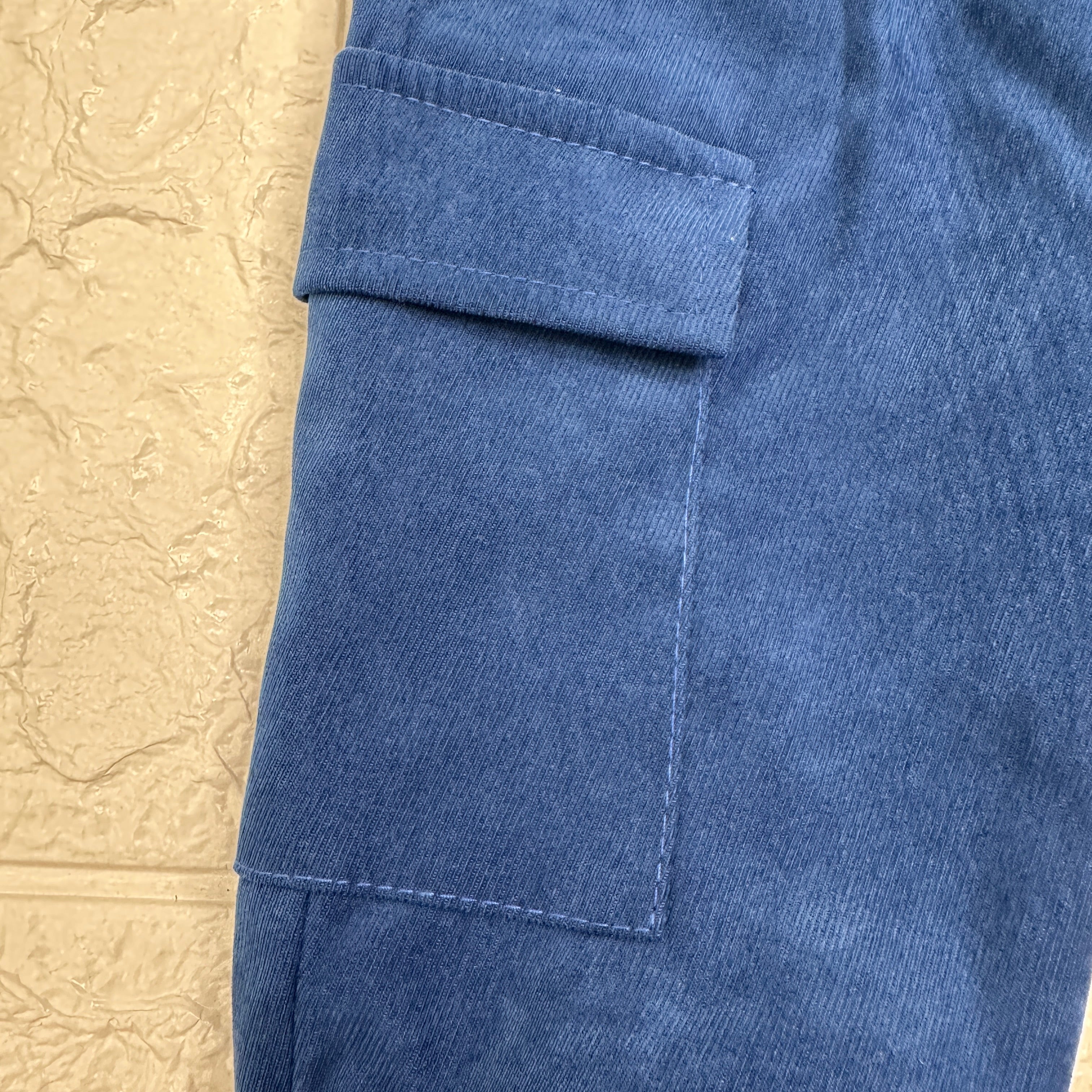 Pantalone  cargo Camoscio Blu