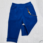 Pantalone camoscio Blu