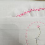 Lenzuola carrozzina  rosa ART LC015161