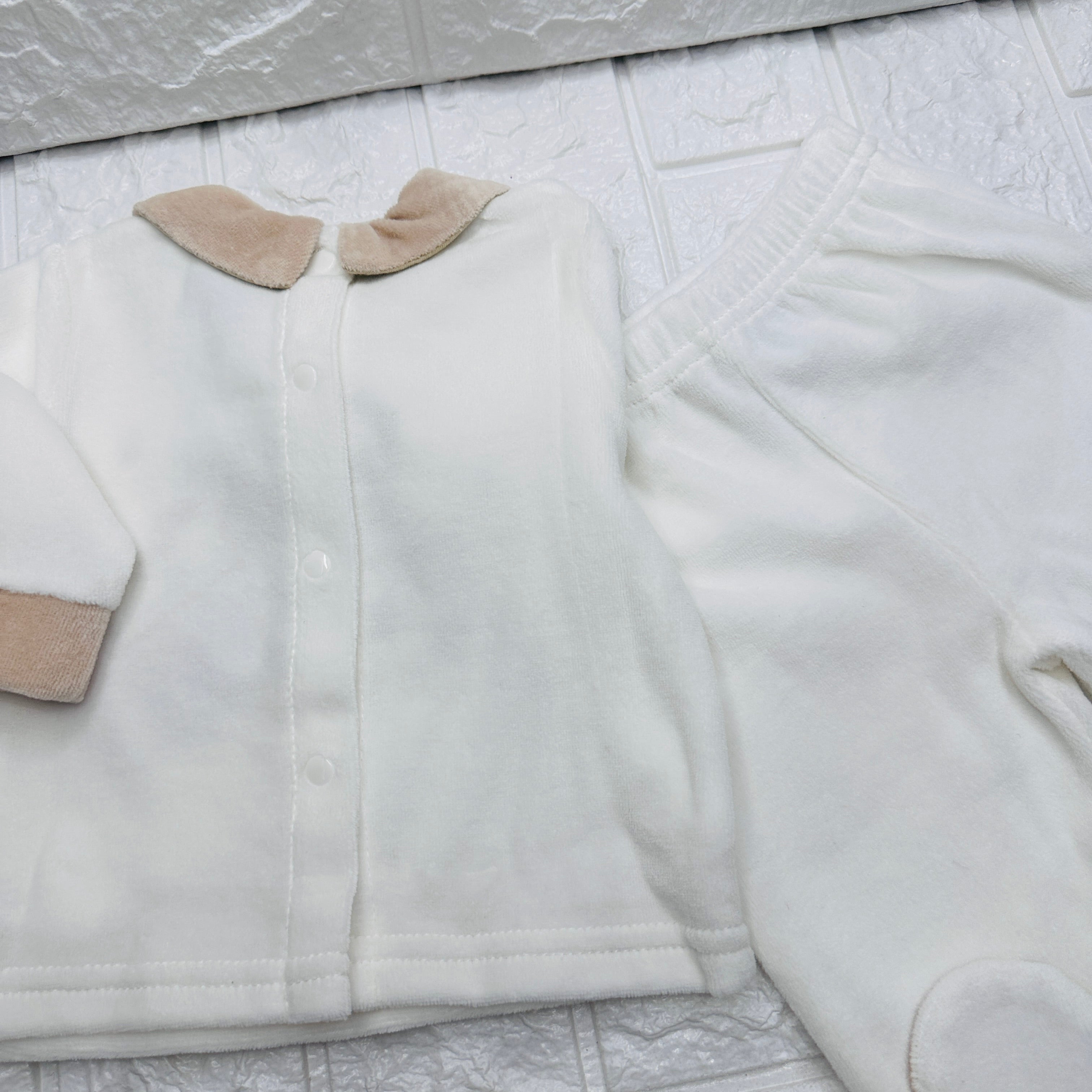 Tutina ciniglia cavallino panna