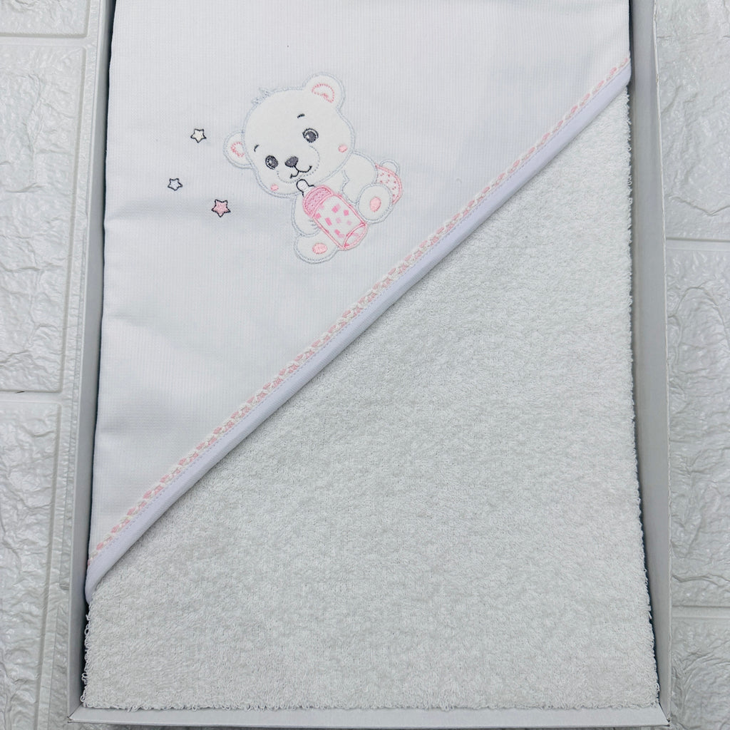 Accappatoio neonata Rosa ART AT001146