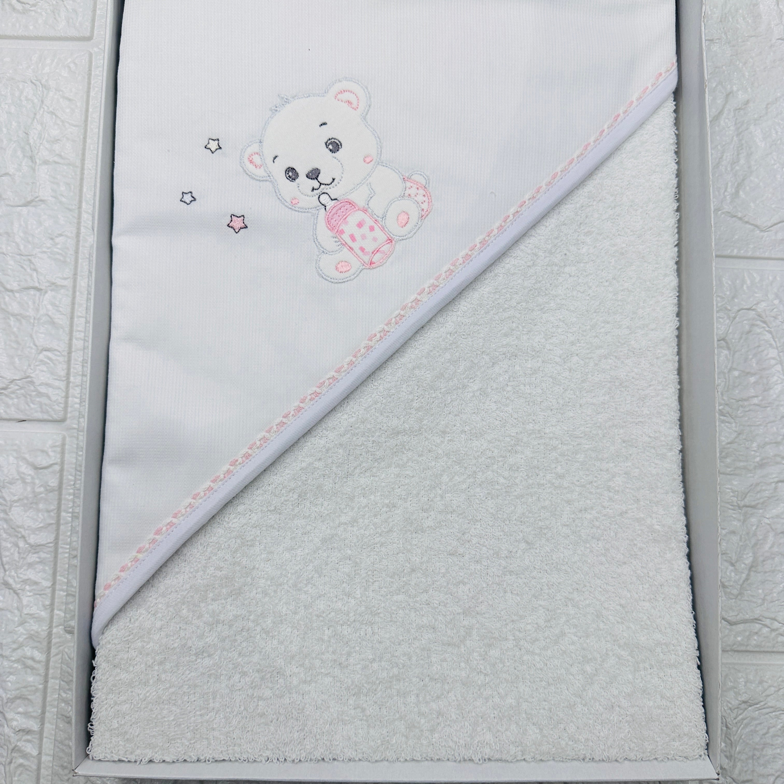 Accappatoio neonata Rosa ART AT001146