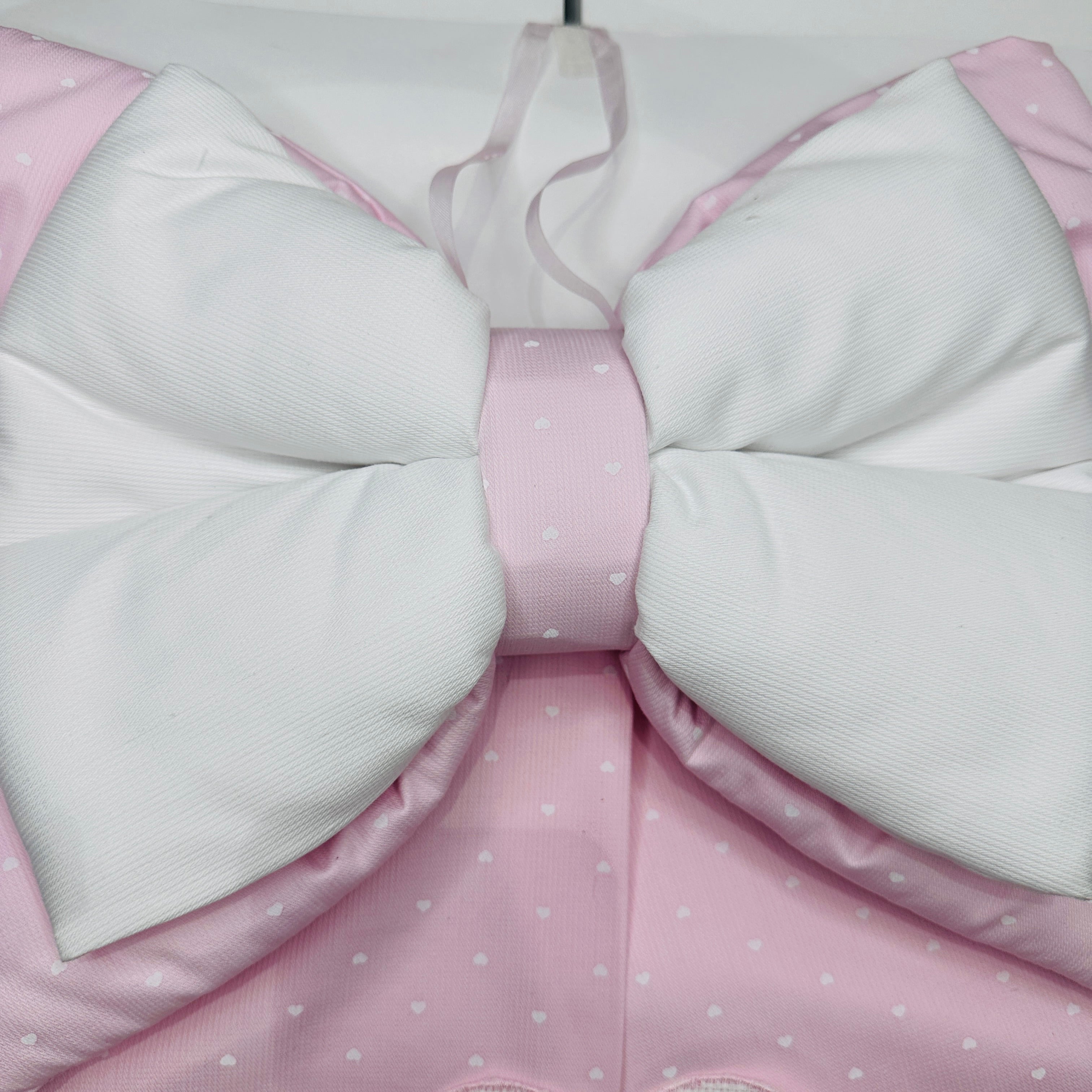 Fiocco Nascita rosa.                         Dim 40x60