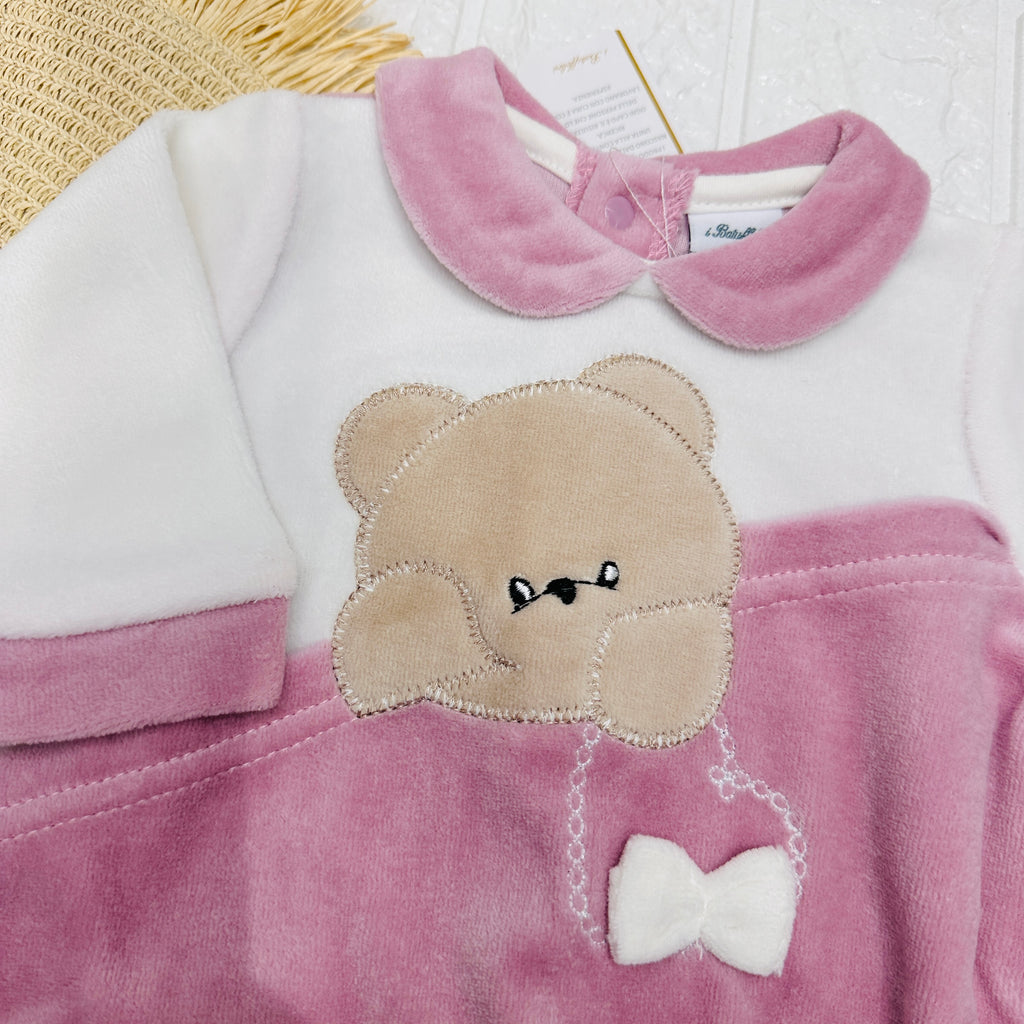 Tutina Ciniglia orso Rosa Antico