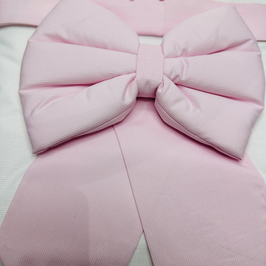 Set completo carrozzina fiocco rosa