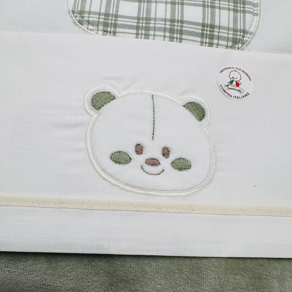 Set Nascita ciniglia orso Quadri verde