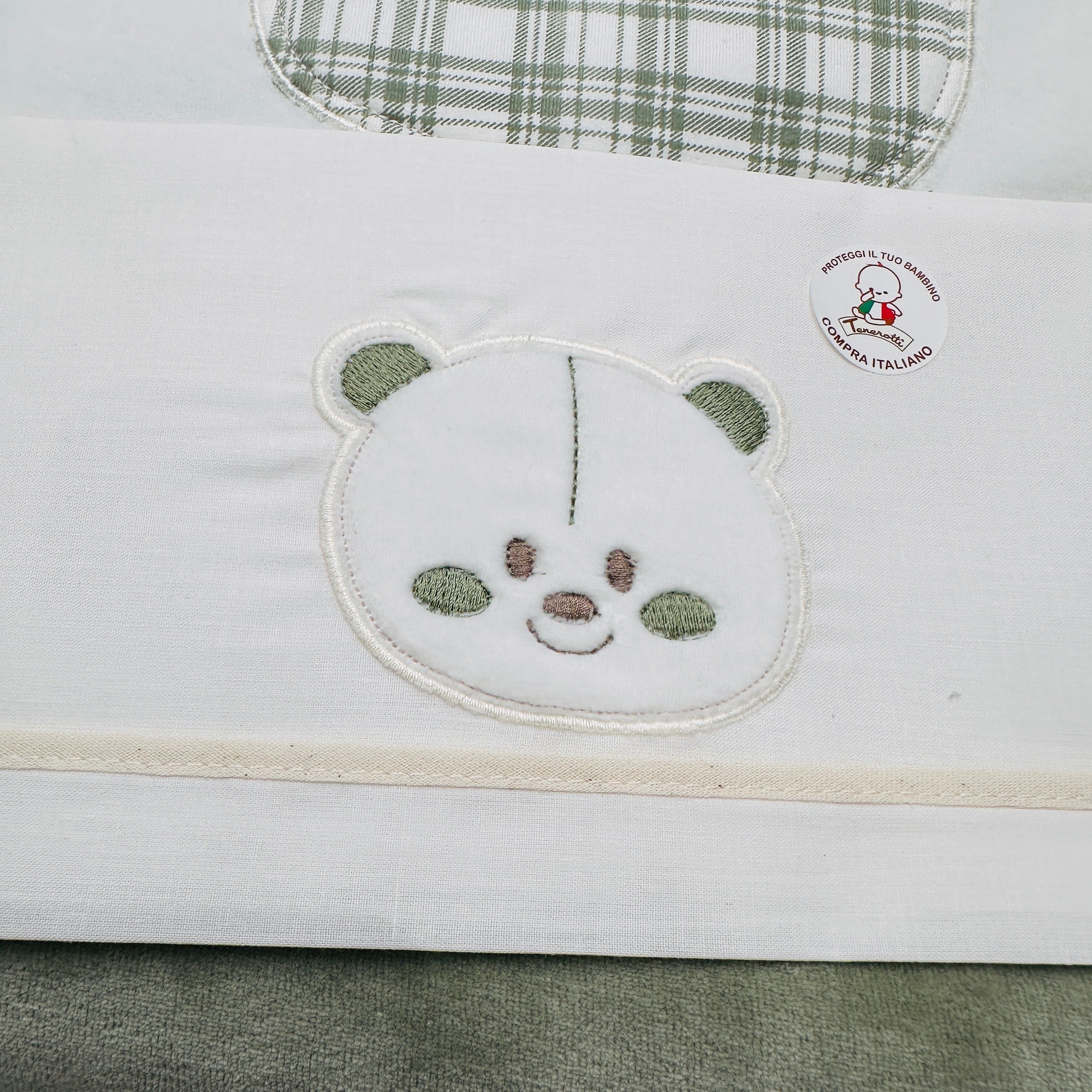 Set Nascita ciniglia orso Quadri verde