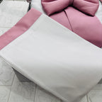 Set Completo Carrozzina Fiocco Rosa antico