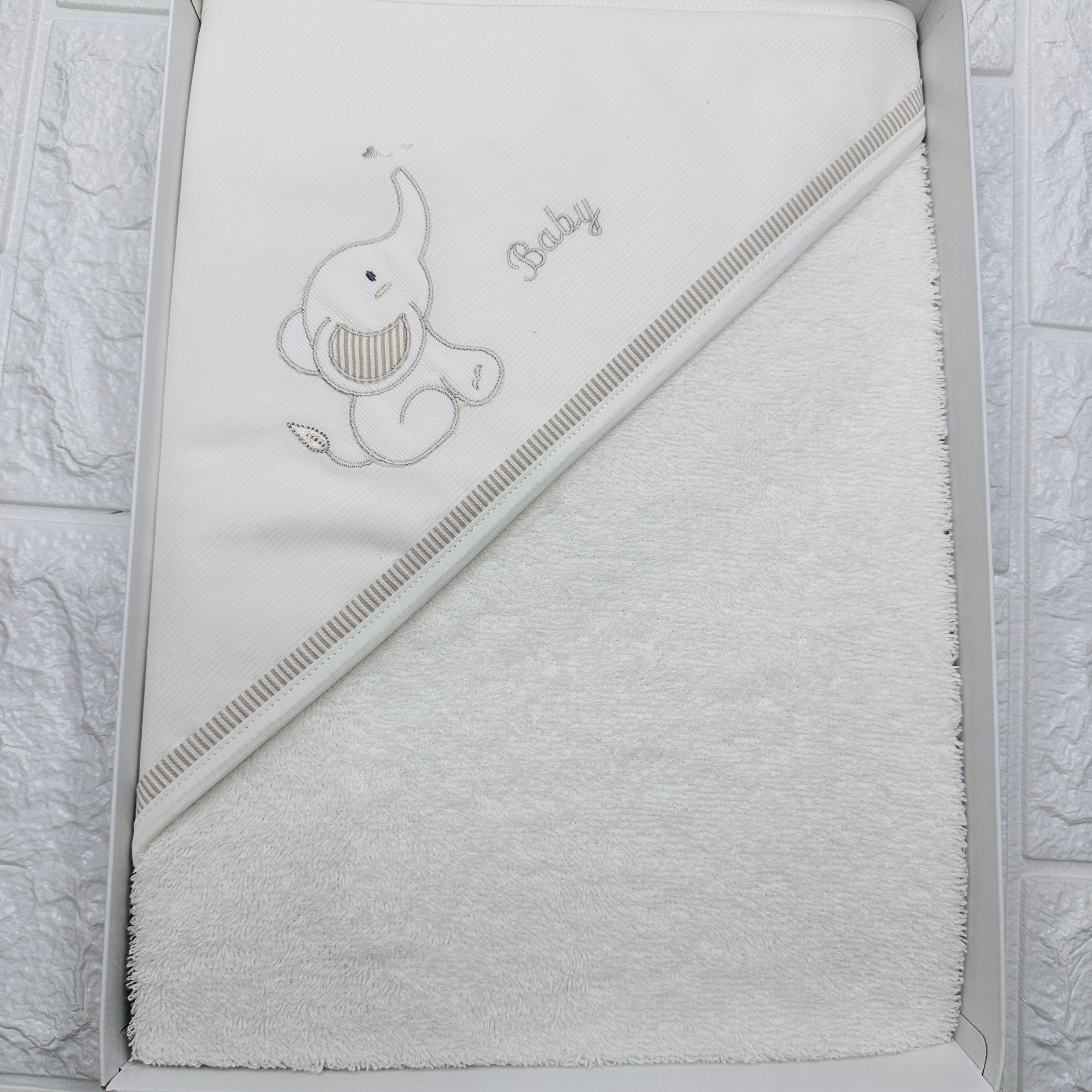 Accappatoio neonato neutro ART AT001158