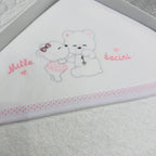 Accappatoio neonata Rosa ART AT001150