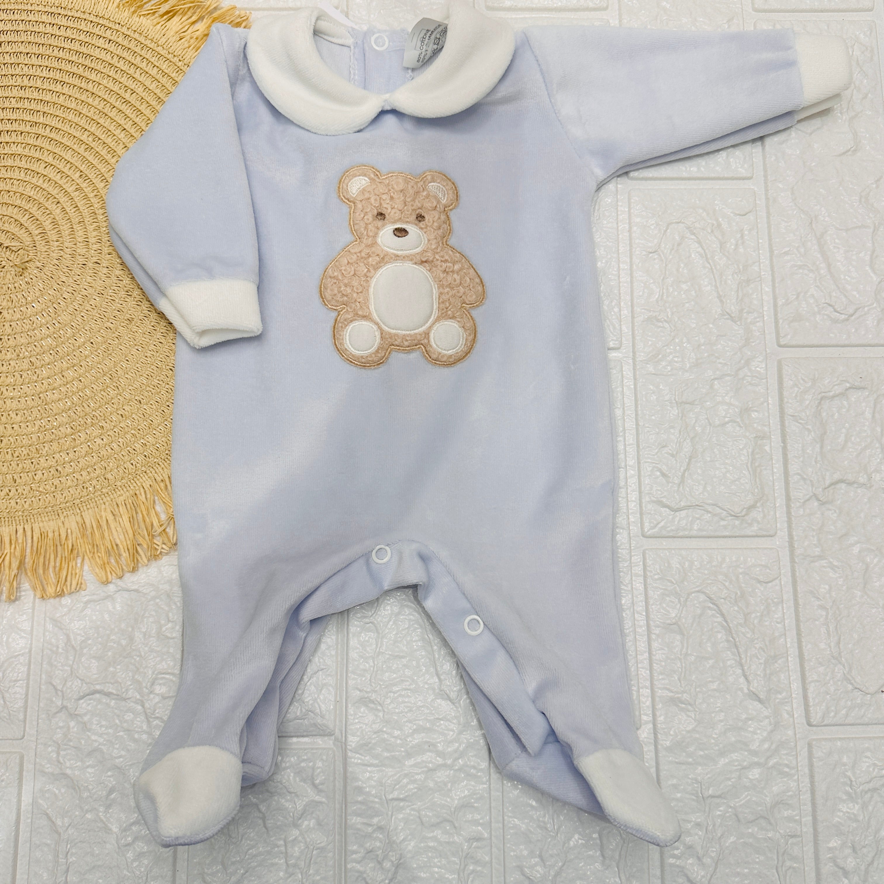 Tutina ciniglia orso celeste 30407