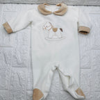 Tutina ciniglia cavallo panna 30412
