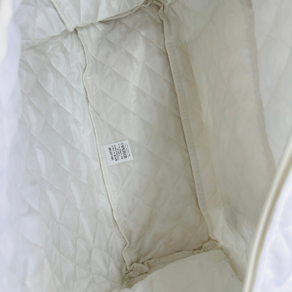 Borsa Nascita orso stella panna.                  dim 45x30x18