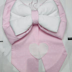 Fiocco Nascita rosa.                         Dim 40x60