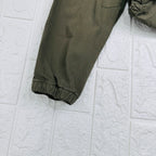 Pantalone cargo verde