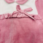 Tutina ciniglia rosa antico