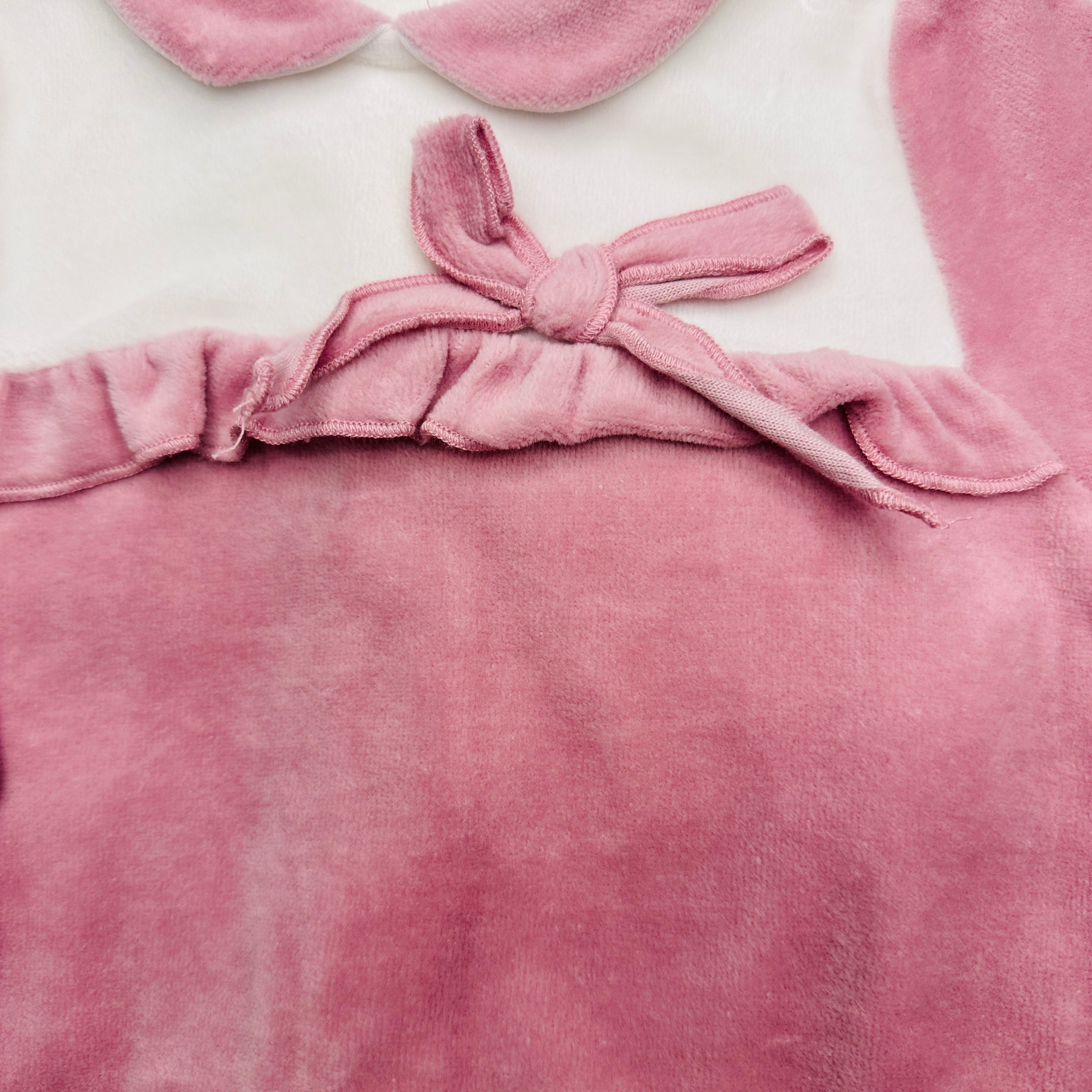 Tutina ciniglia rosa antico