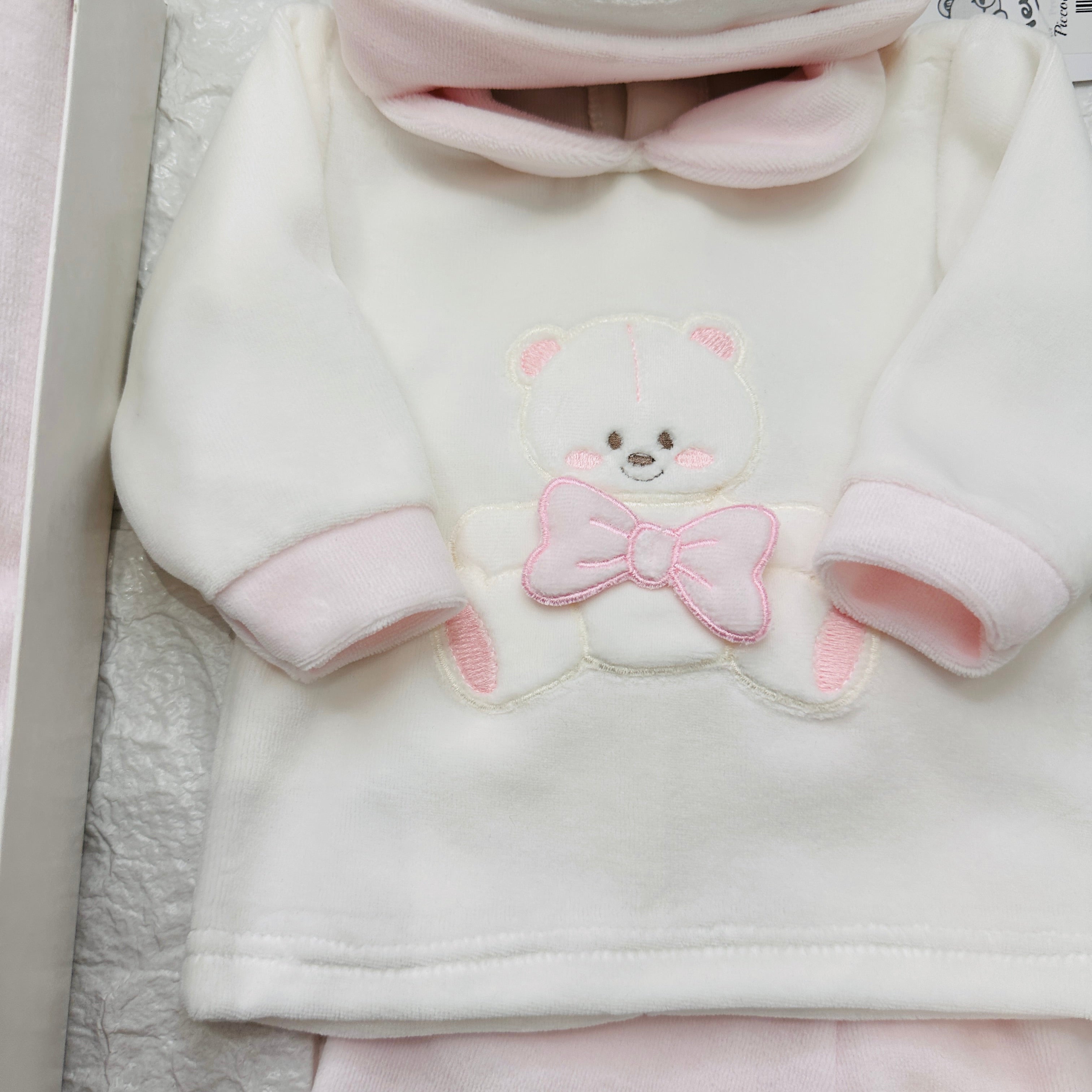 Set nascita ciniglia Orsetta fiocco rosa