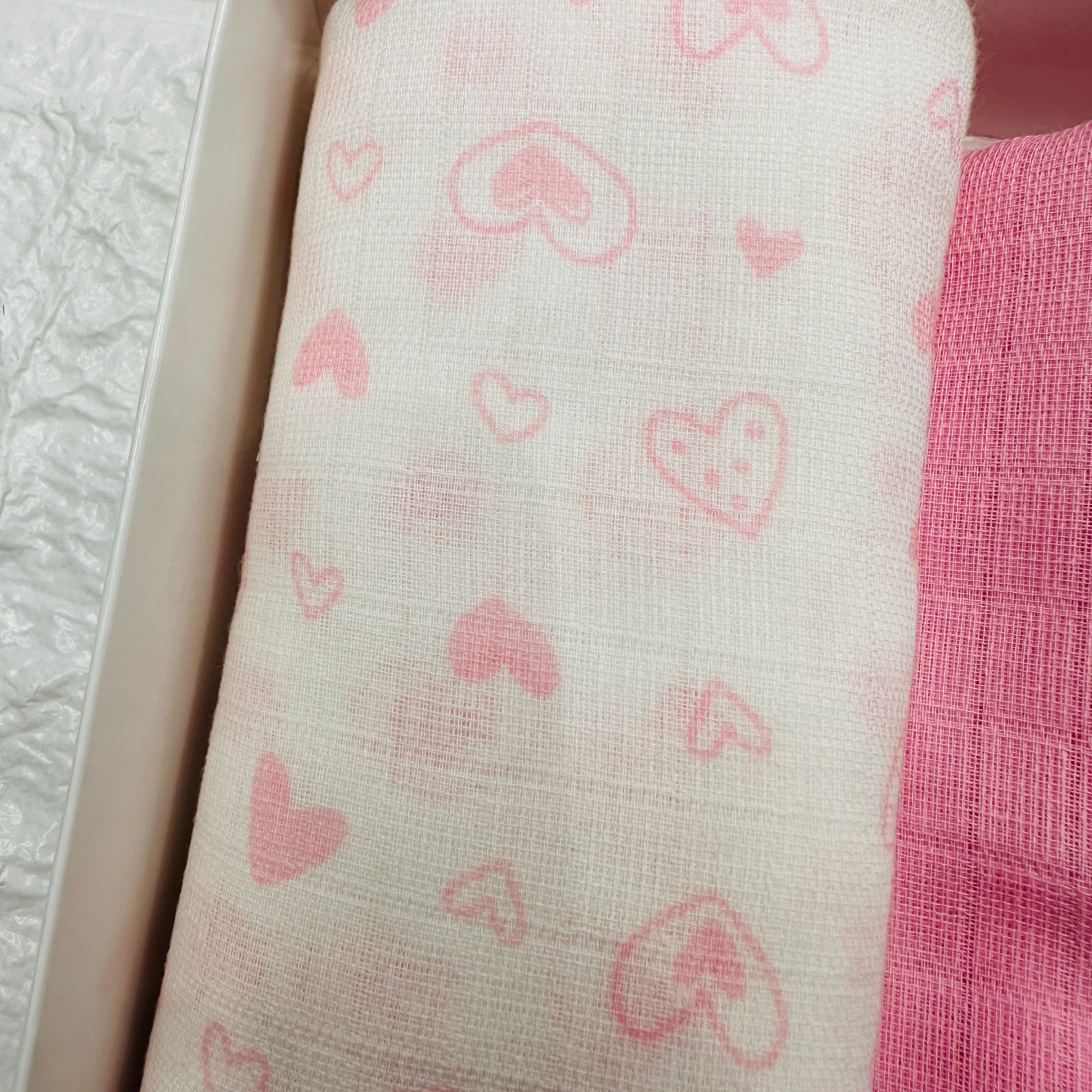Asciugamani delicati rosa