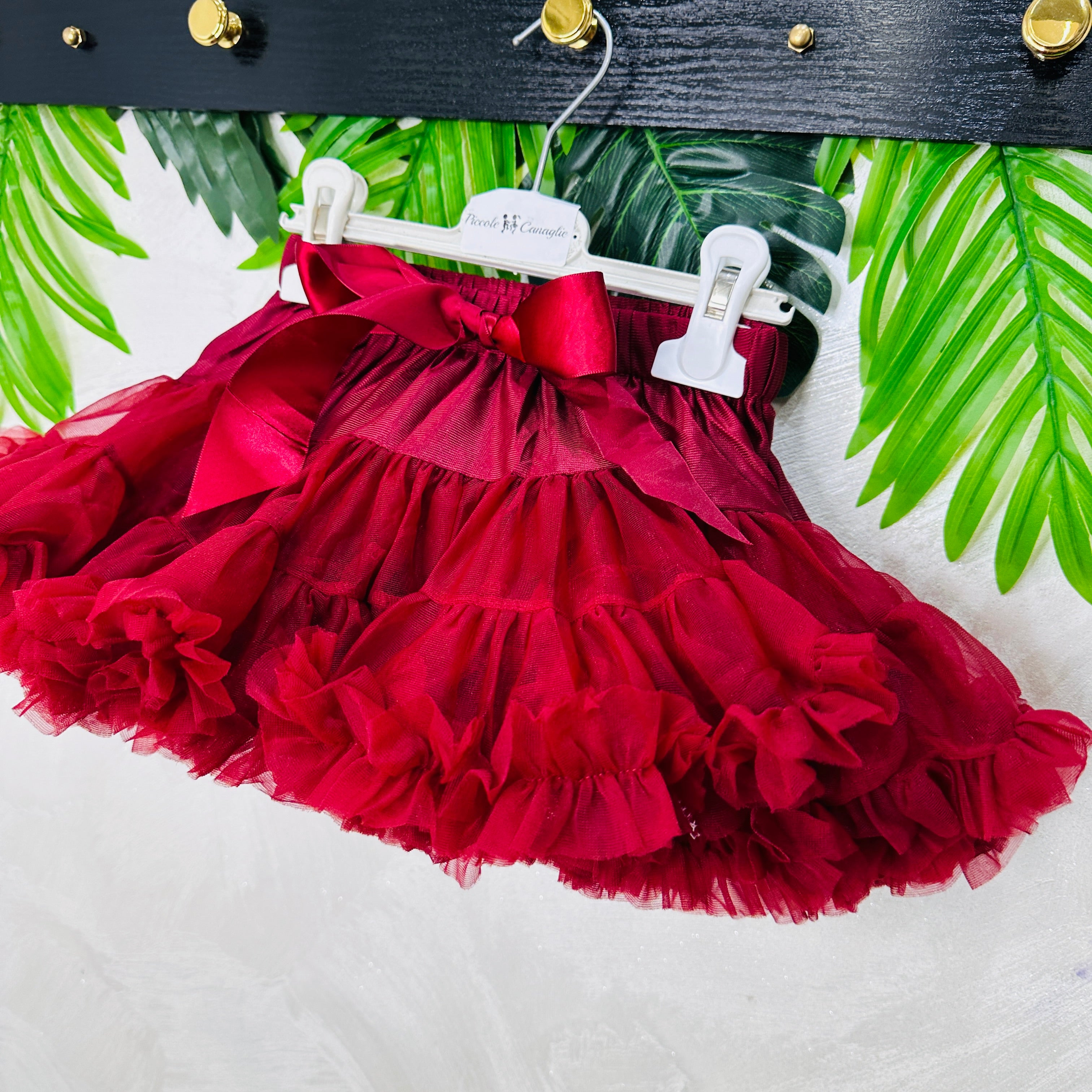 Gonna Tulle bordo’
