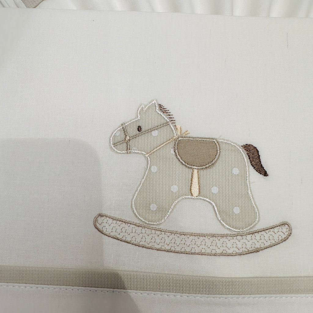 Lenzuola Culla cavallino panna ART LL018165