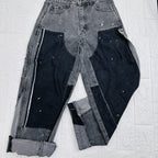 Jeans Modello Ballon Nero