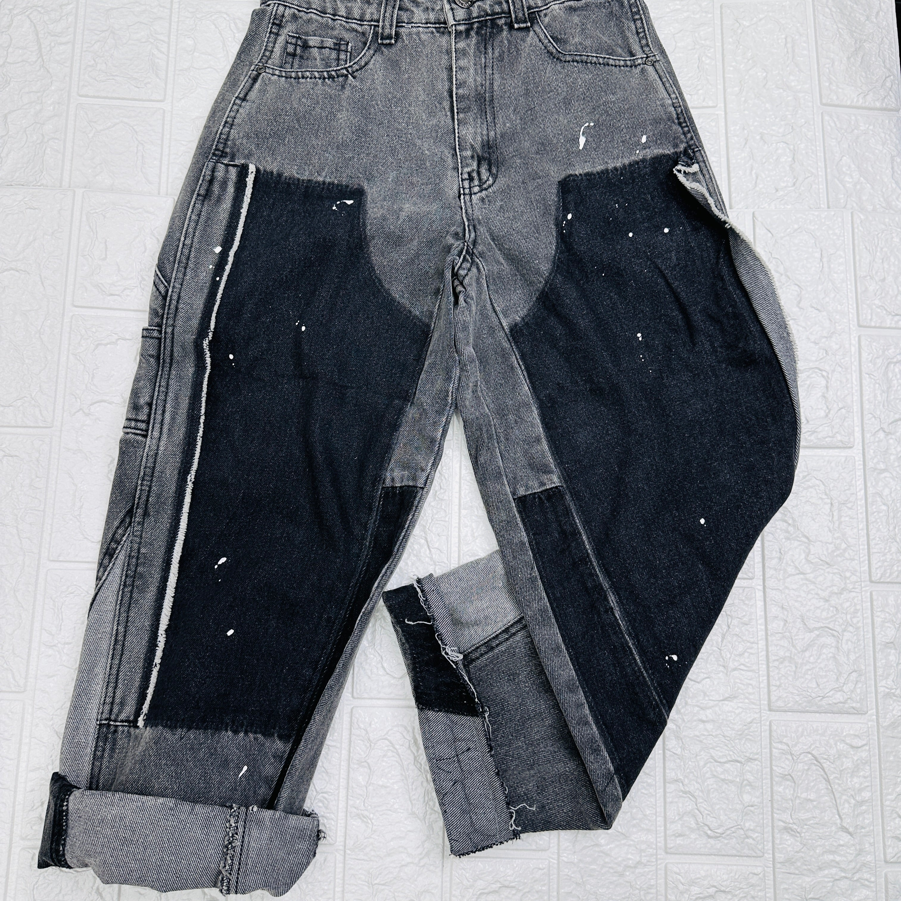 Jeans Modello Ballon Nero