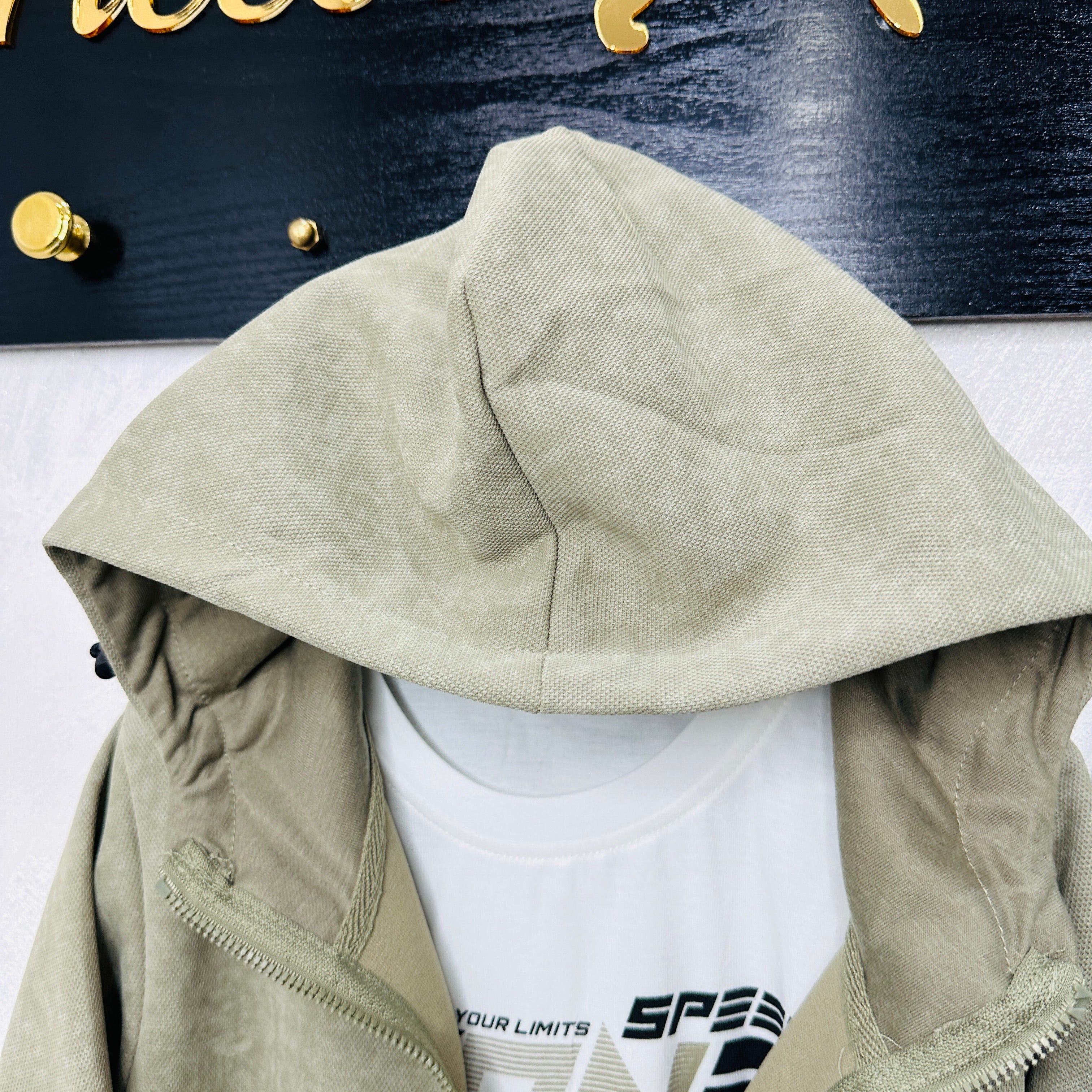 Tuta 3 pezzi mod Jeans verde