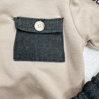 Completo jeans Felpa Bimbo