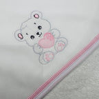 Accappatoio neonata rosa  ART AT001157