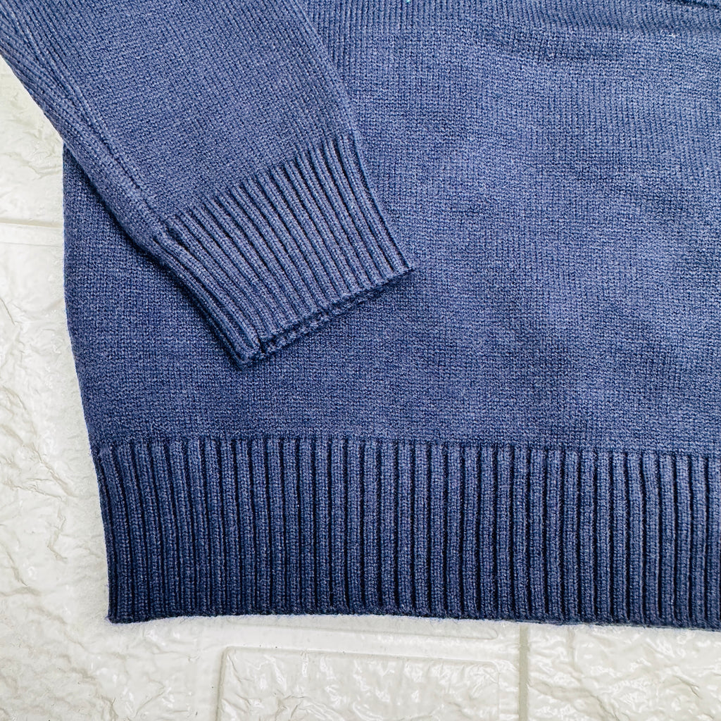 Maglioncino taschino blu