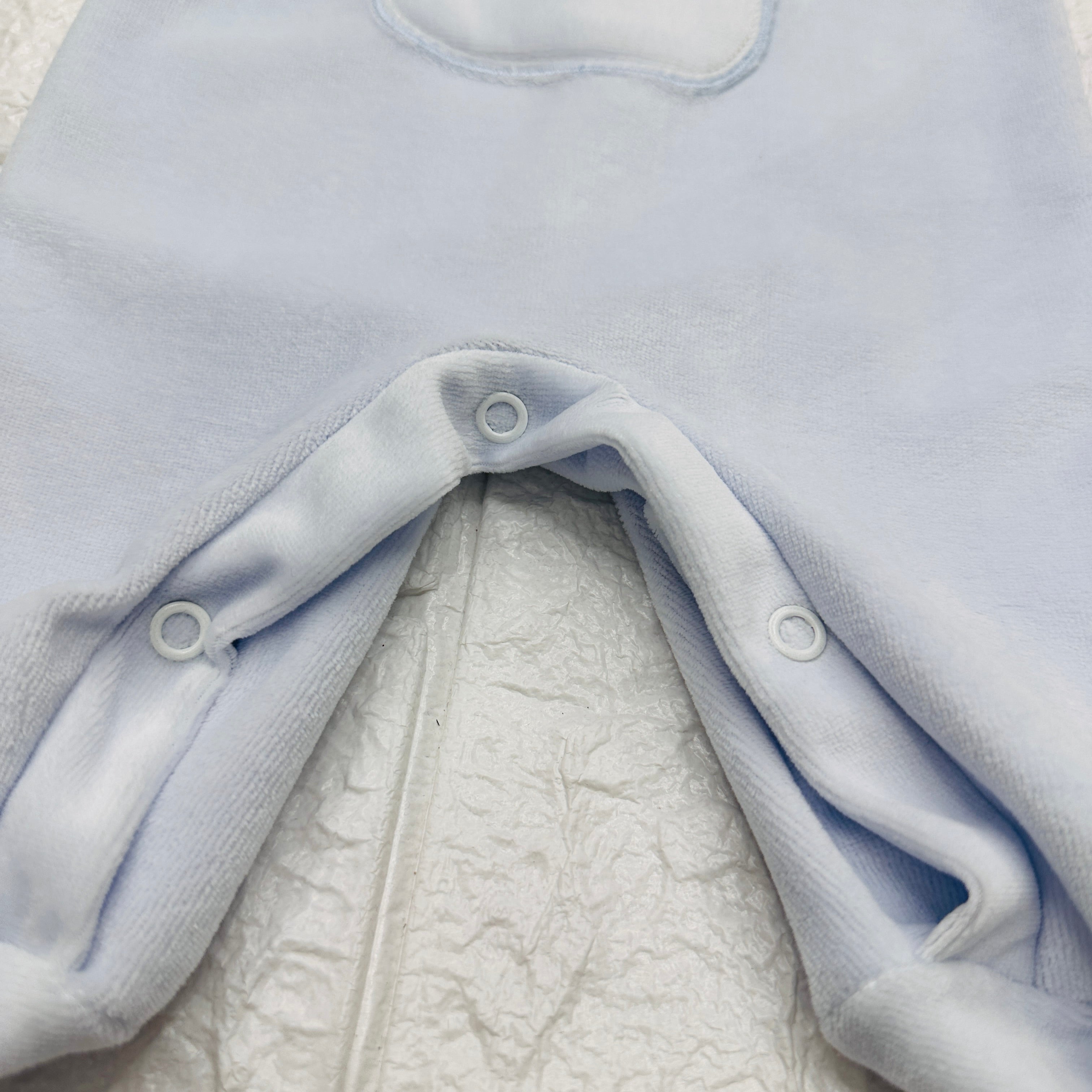Tutina ciniglia celeste 30406