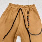 Pantalone modello Capri marrone