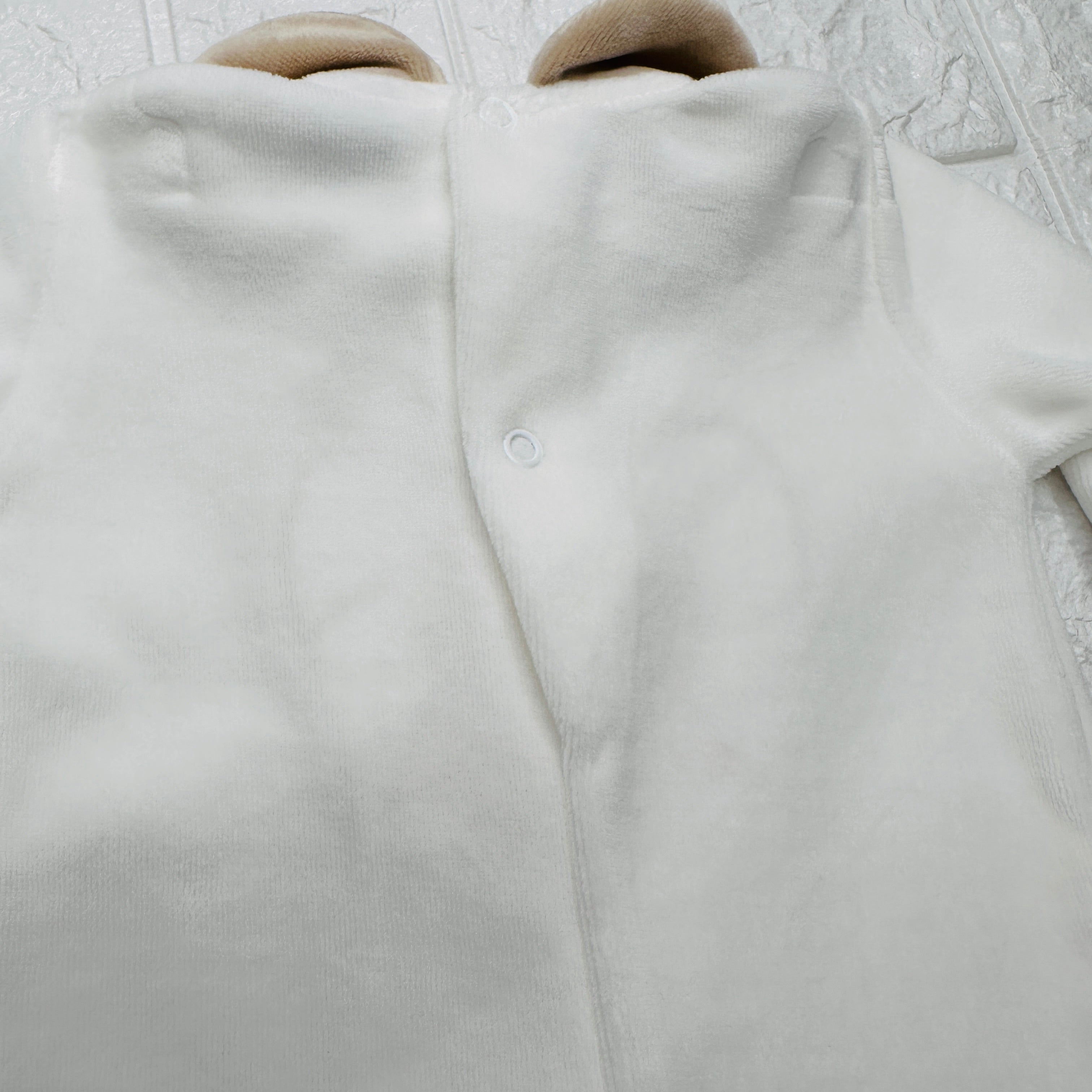 Tutina ciniglia fiocco panna 3041