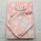 Coperta con Dou Dou Rosa
