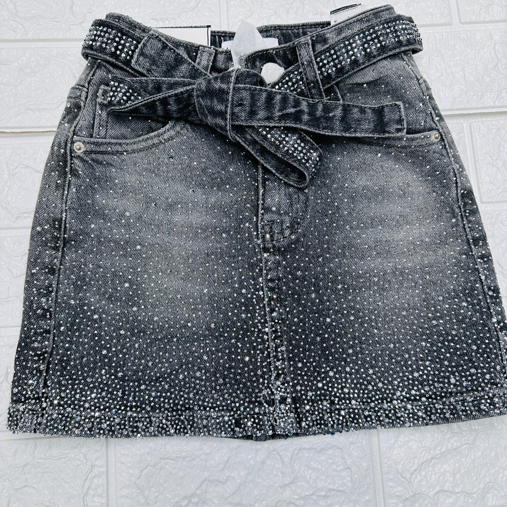 Gonna jeans Bimba Brillantini z55