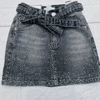 Gonna jeans Bimba Brillantini z55