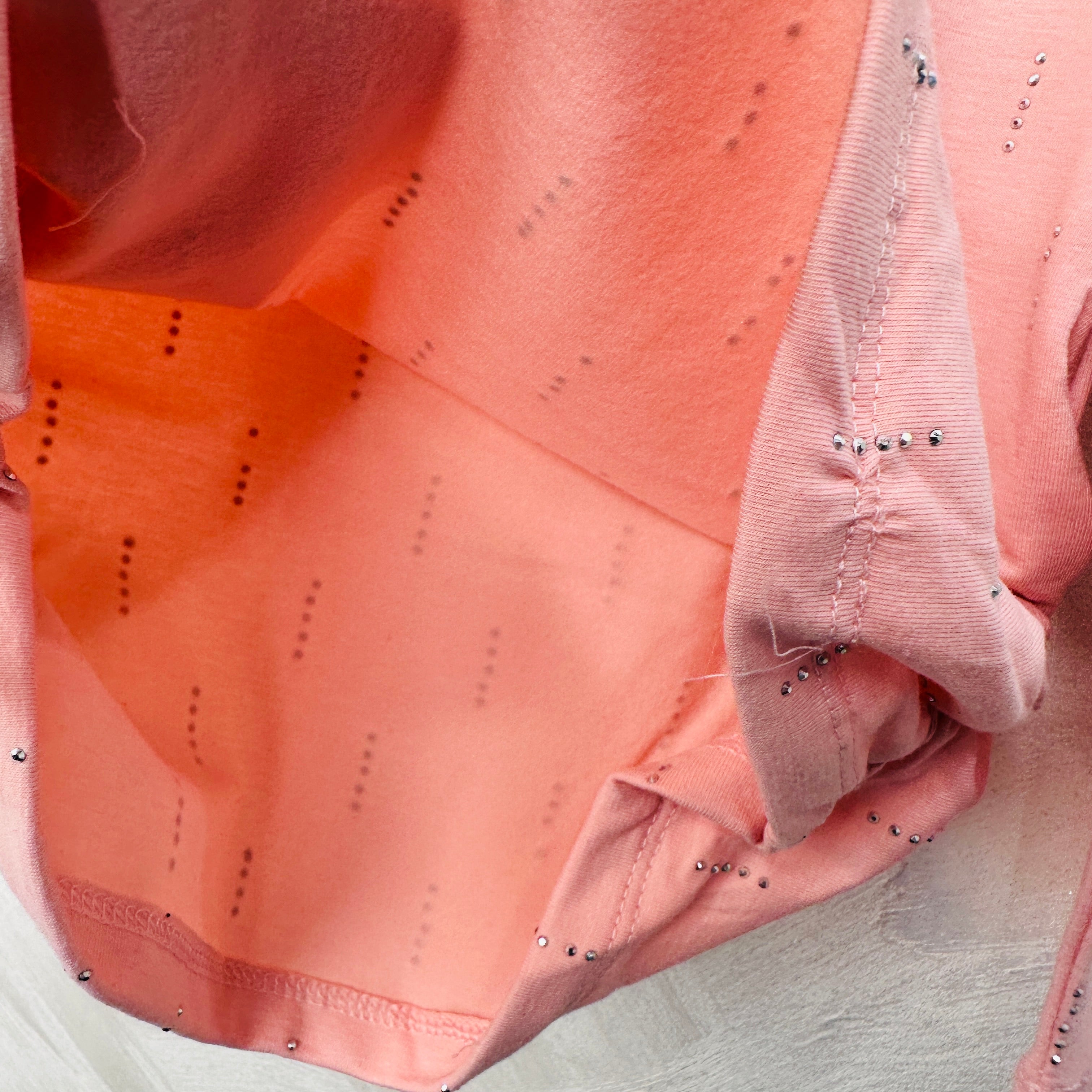 Maglia Bimba Brillantini Rosa