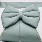 Set nascita ciniglia fiocco verde